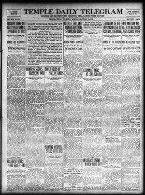 Temple Daily Telegram (Temple, Tex.), Vol. 13, No. 71, Ed. 1 Thursday, January 29, 1920