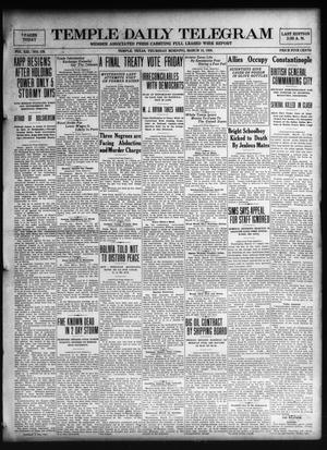 Temple Daily Telegram (Temple, Tex.), Vol. 13, No. 120, Ed. 1 Thursday, March 18, 1920