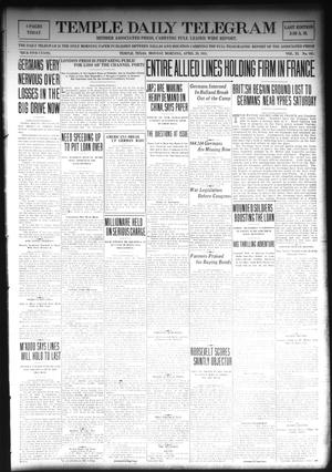 Temple Daily Telegram (Temple, Tex.), Vol. 11, No. 161, Ed. 1 Monday, April 29, 1918