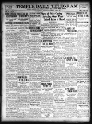 Temple Daily Telegram (Temple, Tex.), Vol. 13, No. 182, Ed. 1 Wednesday, May 19, 1920