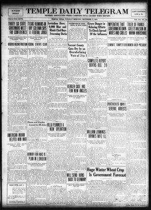 Temple Daily Telegram (Temple, Tex.), Vol. 12, No. 29, Ed. 1 Tuesday, December 17, 1918
