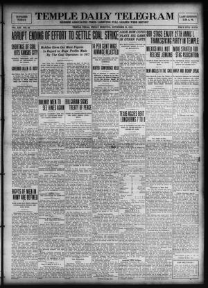 Temple Daily Telegram (Temple, Tex.), Vol. 13, No. 10, Ed. 1 Friday, November 28, 1919