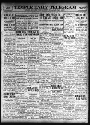 Temple Daily Telegram (Temple, Tex.), Vol. 13, No. 220, Ed. 1 Saturday, June 26, 1920