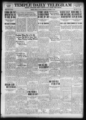 Temple Daily Telegram (Temple, Tex.), Vol. 12, No. 327, Ed. 1 Sunday, October 12, 1919