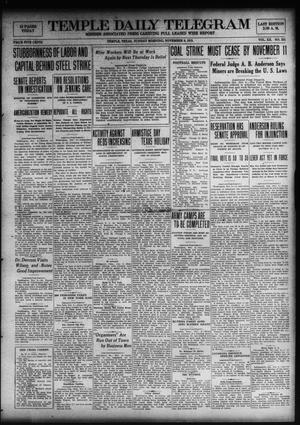 Temple Daily Telegram (Temple, Tex.), Vol. 12, No. 355, Ed. 1 Sunday, November 9, 1919