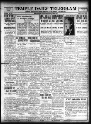 Temple Daily Telegram (Temple, Tex.), Vol. 13, No. 214, Ed. 1 Sunday, June 20, 1920