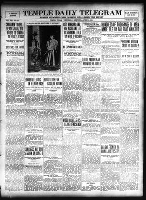 Temple Daily Telegram (Temple, Tex.), Vol. 13, No. 147, Ed. 1 Wednesday, April 14, 1920