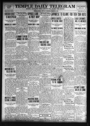 Temple Daily Telegram (Temple, Tex.), Vol. 12, No. 118, Ed. 1 Monday, March 17, 1919