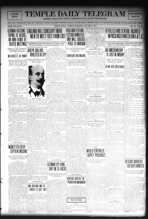 Temple Daily Telegram (Temple, Tex.), Vol. 11, No. 57, Ed. 1 Tuesday, January 15, 1918