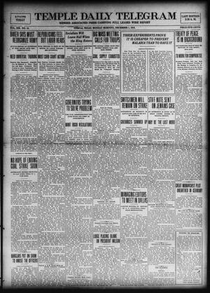 Temple Daily Telegram (Temple, Tex.), Vol. 13, No. 13, Ed. 1 Monday, December 1, 1919