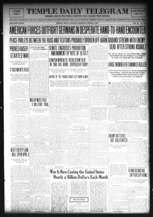 Temple Daily Telegram (Temple, Tex.), Vol. 11, No. 103, Ed. 1 Saturday, March 2, 1918