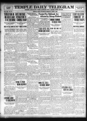 Temple Daily Telegram (Temple, Tex.), Vol. 13, No. 141, Ed. 1 Thursday, April 8, 1920