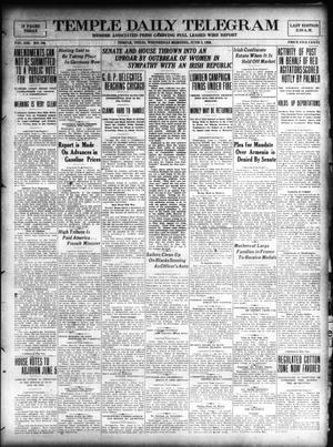 Temple Daily Telegram (Temple, Tex.), Vol. 13, No. 196, Ed. 1 Wednesday, June 2, 1920