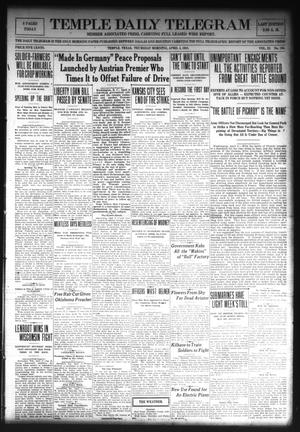 Temple Daily Telegram (Temple, Tex.), Vol. 11, No. 136, Ed. 1 Thursday, April 4, 1918