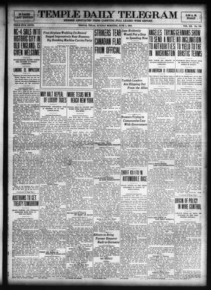 Temple Daily Telegram (Temple, Tex.), Vol. 12, No. 194, Ed. 1 Sunday, June 1, 1919