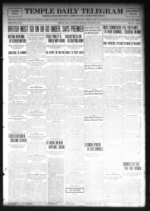 Temple Daily Telegram (Temple, Tex.), Vol. 11, No. 61, Ed. 1 Saturday, January 19, 1918