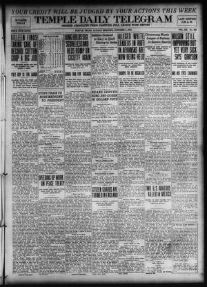 Temple Daily Telegram (Temple, Tex.), Vol. 12, No. 320, Ed. 1 Sunday, October 5, 1919