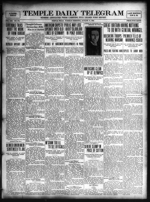 Temple Daily Telegram (Temple, Tex.), Vol. 13, No. 272, Ed. 1 Tuesday, August 17, 1920