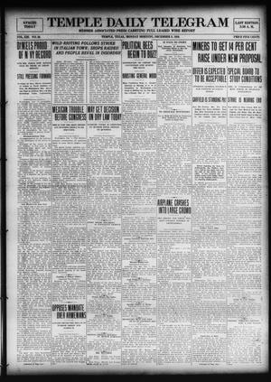 Temple Daily Telegram (Temple, Tex.), Vol. 13, No. 20, Ed. 1 Monday, December 8, 1919