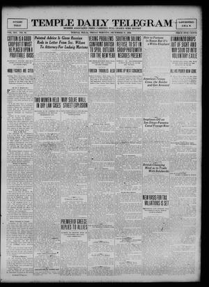 Temple Daily Telegram (Temple, Tex.), Vol. 14, No. 43, Ed. 1 Friday, December 31, 1920