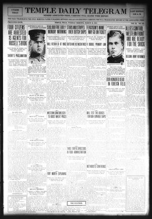 Temple Daily Telegram (Temple, Tex.), Vol. 11, No. 120, Ed. 1 Tuesday, March 19, 1918