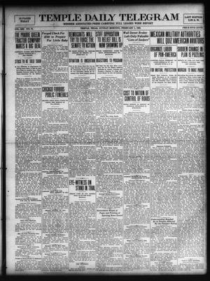 Temple Daily Telegram (Temple, Tex.), Vol. 13, No. 74, Ed. 1 Sunday, February 1, 1920