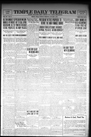 Temple Daily Telegram (Temple, Tex.), Vol. 14, No. 47, Ed. 1 Tuesday, January 4, 1921