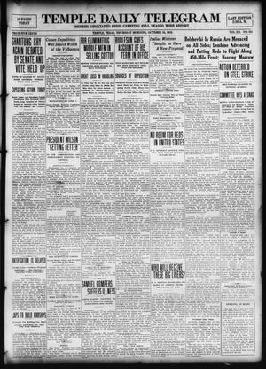Temple Daily Telegram (Temple, Tex.), Vol. 12, No. 331, Ed. 1 Thursday, October 16, 1919
