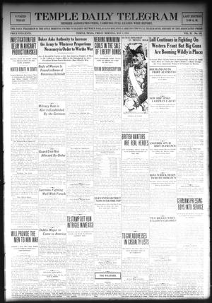 Temple Daily Telegram (Temple, Tex.), Vol. 11, No. 165, Ed. 1 Friday, May 3, 1918
