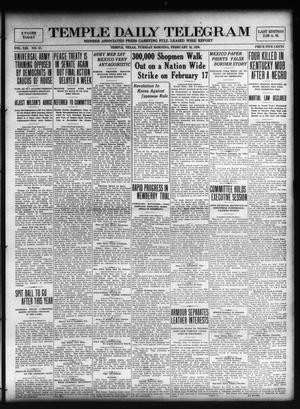 Temple Daily Telegram (Temple, Tex.), Vol. 13, No. 83, Ed. 1 Tuesday, February 10, 1920