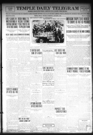Temple Daily Telegram (Temple, Tex.), Vol. 11, No. 45, Ed. 1 Thursday, January 3, 1918