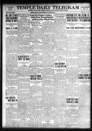 Temple Daily Telegram (Temple, Tex.), Vol. 12, No. 110, Ed. 1 Sunday, March 9, 1919