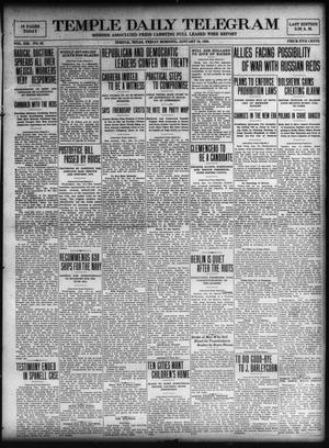 Temple Daily Telegram (Temple, Tex.), Vol. 13, No. 59, Ed. 1 Friday, January 16, 1920