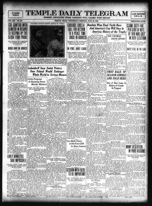 Temple Daily Telegram (Temple, Tex.), Vol. 13, No. 252, Ed. 1 Wednesday, July 28, 1920