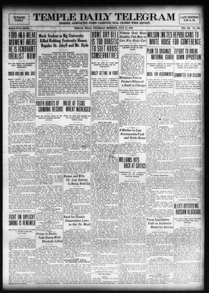 Temple Daily Telegram (Temple, Tex.), Vol. 12, No. 240, Ed. 1 Thursday, July 17, 1919