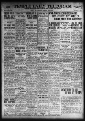 Temple Daily Telegram (Temple, Tex.), Vol. 12, No. 224, Ed. 1 Tuesday, July 1, 1919