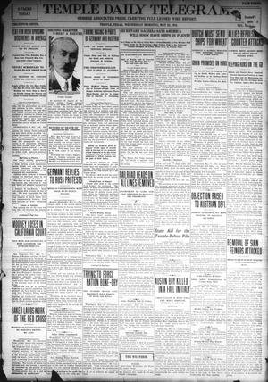 Temple Daily Telegram (Temple, Tex.), Vol. 11, No. 184, Ed. 1 Wednesday, May 22, 1918