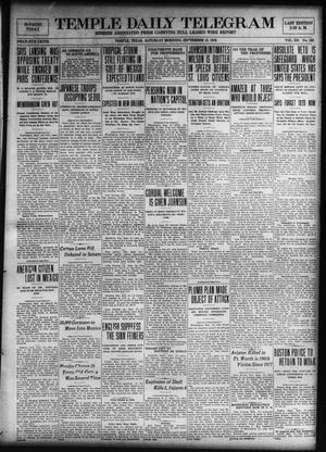 Temple Daily Telegram (Temple, Tex.), Vol. 12, No. 298, Ed. 1 Saturday, September 13, 1919