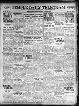 Temple Daily Telegram (Temple, Tex.), Vol. 13, No. 50, Ed. 1 Thursday, January 8, 1920