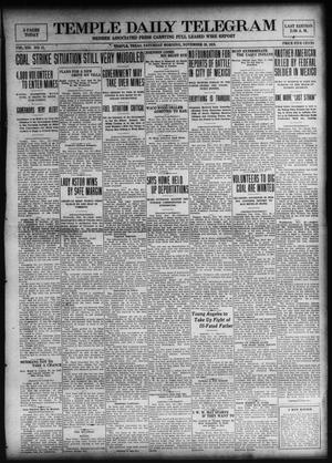 Temple Daily Telegram (Temple, Tex.), Vol. 13, No. 11, Ed. 1 Saturday, November 29, 1919