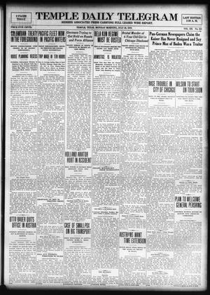 Temple Daily Telegram (Temple, Tex.), Vol. 12, No. 251, Ed. 1 Monday, July 28, 1919