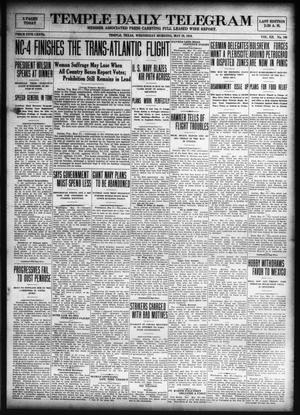 Temple Daily Telegram (Temple, Tex.), Vol. 12, No. 190, Ed. 1 Wednesday, May 28, 1919