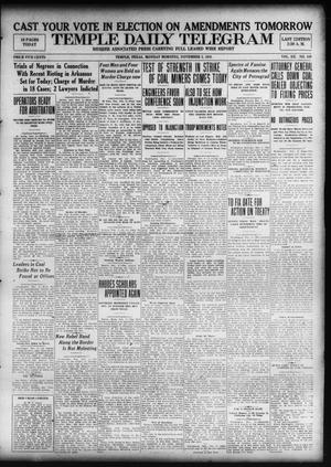 Temple Daily Telegram (Temple, Tex.), Vol. 12, No. 349, Ed. 1 Monday, November 3, 1919