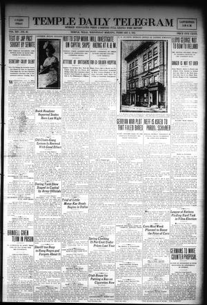 Temple Daily Telegram (Temple, Tex.), Vol. 14, No. 83, Ed. 1 Wednesday, February 9, 1921