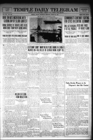 Temple Daily Telegram (Temple, Tex.), Vol. 14, No. 128, Ed. 1 Saturday, March 26, 1921