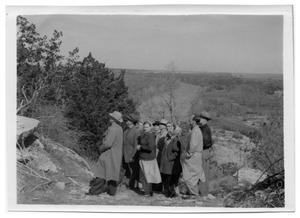 [Photograph of Group of People on a Mountain]