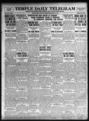 Temple Daily Telegram (Temple, Tex.), Vol. 13, No. 82, Ed. 1 Monday, February 9, 1920