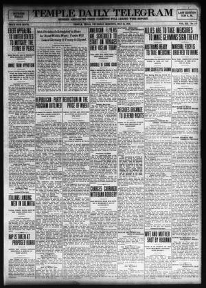 Temple Daily Telegram (Temple, Tex.), Vol. 12, No. 177, Ed. 1 Thursday, May 15, 1919