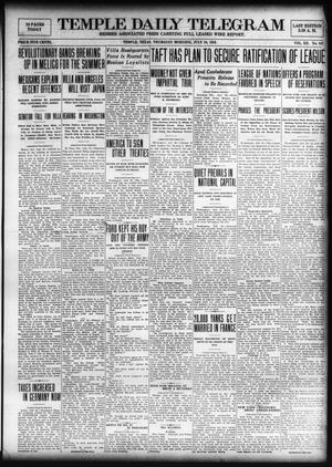 Temple Daily Telegram (Temple, Tex.), Vol. 12, No. 247, Ed. 1 Thursday, July 24, 1919