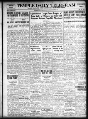 Temple Daily Telegram (Temple, Tex.), Vol. 12, No. 66, Ed. 1 Friday, January 24, 1919